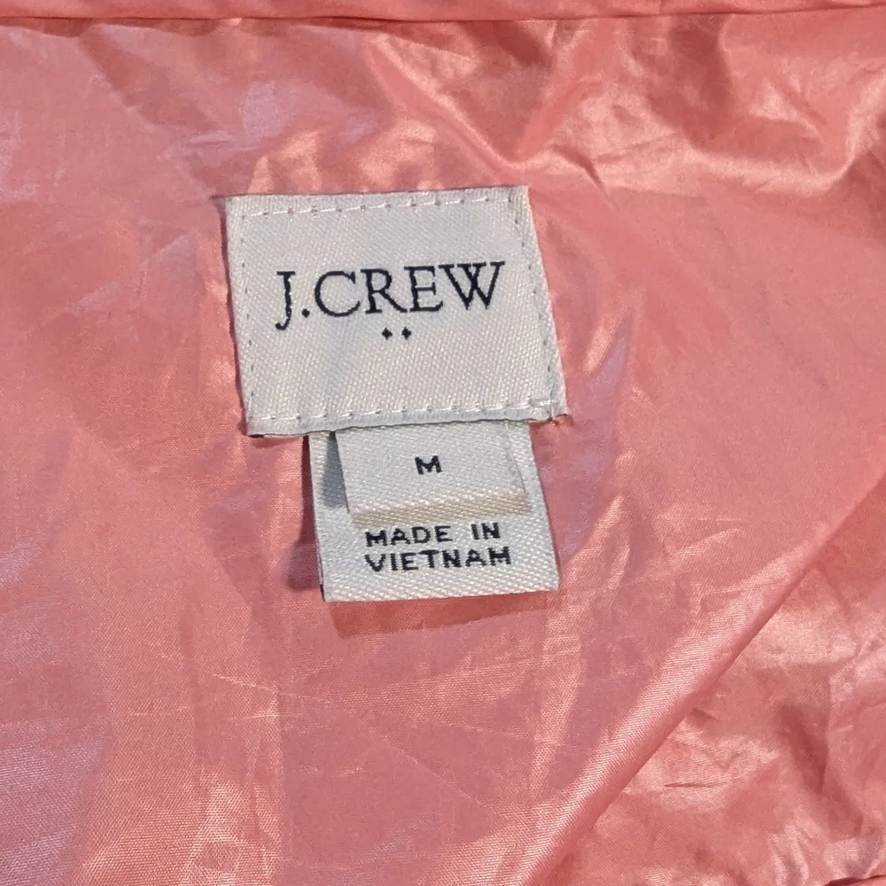 J. Crew Hooded Windbreaker Size Medium